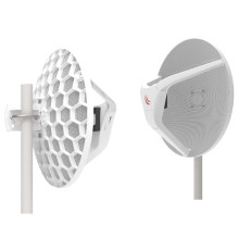 Комплект точек доступа Mikrotik Wireless Wire Dish (RBLHGG-60adkit) (60GHz, 1xGE, PoE In 1Gb до 1500м)