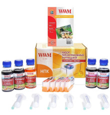 Комплект перезаправних картриджів WWM Canon Pixma MG5740/6840 (RC.CLI471ARC)