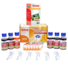 Комплект перезаправних картриджів WWM Canon Pixma MG6340/7140 (RC.CLI451/6ARC)