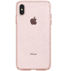 Чехол-накладка Spigen Liquid Crystal Glitter для Apple iPhone XS Max Rose Quartz (065CS25124)