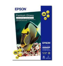 Фотобумага EPSON Premium Glossy Photo Paper глянцевая 255г/м2 13x18см 50л (C13S041875)