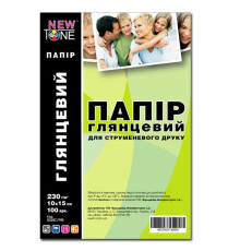 Фотопапiр NewTone глянсовий 230г/м2 10х15см 100л (G230C.F100)