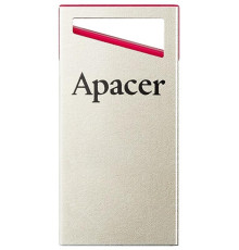 Флеш-накопичувач USB 64GB Apacer AH112 Gold/Red (AP64GAH112R-1)