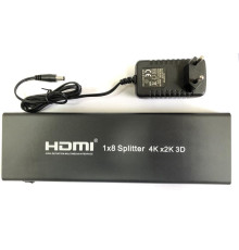 Розгалужувач (спліттер) Atcom (7688) HDMI 8 портів, підтримка UHD 4K