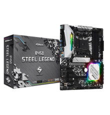 Материнська плата ASRock B450 Steel Legend Socket AM4