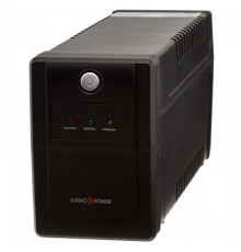 ИБП LogicPower LPM-825VA-P, Lin.int., AVR, 2 x евро, пластик