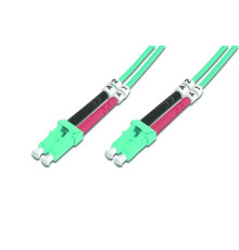 Оптический патч-корд Digitus LC/UPC-LC/UPC, 50/125, OM3, duplex, 15м (DK-2533-15/3)