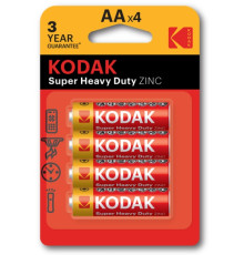 Батарейка Kodak Super Heavy Duty AA/LR06 BL 4шт