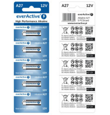 Батарейка everActive A27 BL 5шт