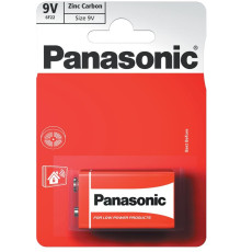 Батарейка Panasonic Red Zinc 6F22 BL 1 шт