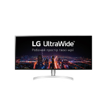 Монітор LG 34" UltraWide 34WK95U-W IPS White/Silver