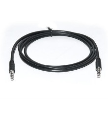 Аудіо-кабель REAL-EL Audio Pro 3.5 мм - 3.5 мм (M/M), 1 м, чорний (EL123500040)
