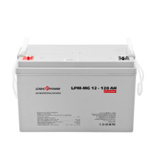 Аккумуляторная батарея LogicPower 12V 120AH (LPM-MG 12 - 120 AH) AGM мультигель
