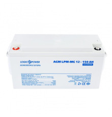 Аккумуляторная батарея LogicPower 12V 150AH (LPM-MG 12 - 150 AH) AGM мультигель