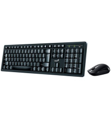Комплект бездротовий (клавіатура, мишка) Genius Smart KM-8200 (31340003410) Ukr Black USB