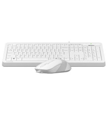 Комплект (клавиатура, мышь) A4Tech F1010 White