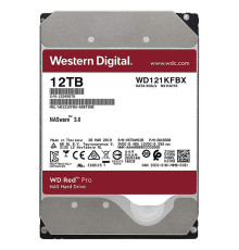 Накопичувач HDD SATA 12.0TB WD Red Pro NAS 7200rpm 256MB (WD121KFBX)