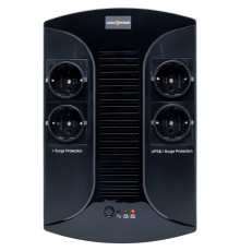Джерело безперебійного живлення 650VA-PS, Lin.int., AVR, 4 x евро, пластик