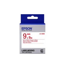Лента Epson LK3WRN Standard Red/White 9mm/9m (C53S653008)