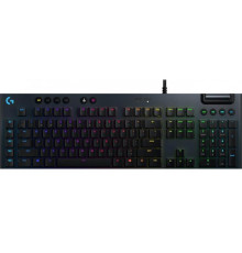 Клавiатура Logitech G815 Gaming Mechanical GL Clicky RGB (920-009095) Black USB