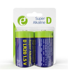 Батарейка EnerGenie Super Alkaline D/LR20 BL 2 шт