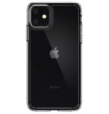 Чохол-накладка Spigen Crystal Hybrid для Apple iPhone 11 Crystal Clear (076CS27086)