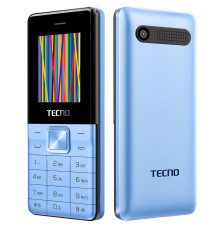 Мобiльний телефон Tecno T301 Dual Sim Light Blue (4895180743344)