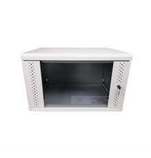 Шафа настінна EServer 19" 4U-600х350х284 (стекло) (ES-Е435G)