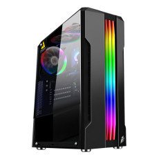 Корпус 1stPlayer R3-A-3R1 Color LED Black без БП