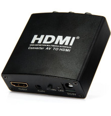Конвертер PowerPlant (CA911479) HDCAV01 AV (3xRCA) - HDMI, чорний