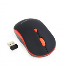 Миша бездротова Gembird MUSW-4B-03-R Black/Red