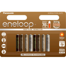Акумулятори Panasonic Eneloop AAA/HR03 NI-MH 750 mAh BL 8 шт Tones Earth