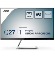 Монiтор AOC 27" Q27T1 IPS Black/Silver