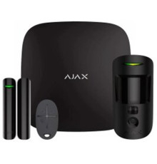 Комплект охоронної сигналізації Ajax StarterKit Cam Black (25466.58.BL1/20291.58.BL1)