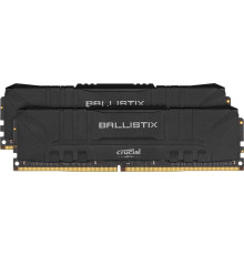 Модуль памяти DDR4 2x8GB/3200 Crucial Ballistix Black (BL2K8G32C16U4B)