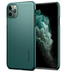 Чехол-накладка Spigen Thin Fit для Apple iPhone 11 Pro Max Green (ACS00410)