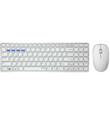 Комплект (клавіатура, мишка) Rapoo 9300M Wireless White