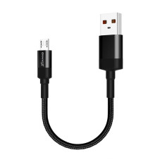 Кабель Grand-X USB - micro USB (M/M), Cu, Power Bank, 0.2 м, Black (FM-20M)