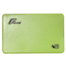 Зовнішня кишеня Frime SATA HDD/SSD 2.5", USB 2.0, Plastic, Green (FHE14.25U20)