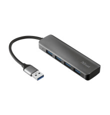 Концентратор Trust Halyx 4хUSB-A3.2 Aluminium (23327)