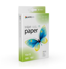 Фотопапір PrintPro глянцевий 180г/м2 10x15см 100арк (PGE1801004R)