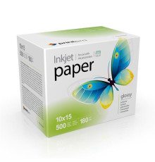 Фотопапір PrintPro глянцевий 180г/м2 10x15см 500арк (PGE1805004R)