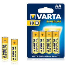 Батарейка Varta Superlife 2006 AA/LR06 BL 4шт, жовта