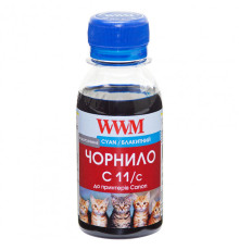 Чернила WWM Canon CL-511C/CL-513С/CLI-521C (Cyan) (C11/C-2) 100г