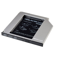 Адаптер Grand-X для підключення HDD 2.5" у відсік приводу ноутбука SATA/SATA3 (HDC-25N)