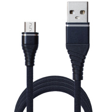 Кабель Grand-X USB - micro USB (M/M), Cu, 2.1 A, 1.2 м, Black (NM012BK)