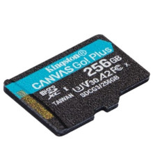 Карта памяти MicroSDXC  256GB UHS-I/U3 Class 10 Kingston Canvas Go! Plus R170/W90MB/s (SDCG3/256GBSP)