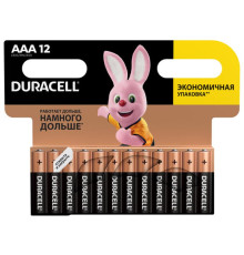 Батарейка Duracell Basic AAA/LR03 BL 12шт
