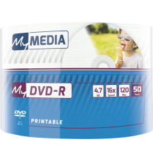 DVD+R MyMedia (69202) 4.7GB, 16x, Wrap 50шт Printable