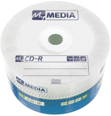 CD-R MyMedia (69201) 700MB 52x Matt Silver Wrap 50шт